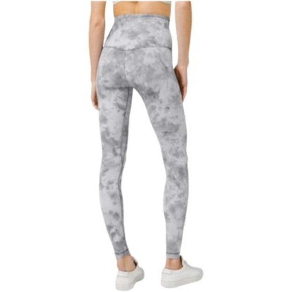 Lululemon Align Pant 28" Criss Cross Diamond Dye Stargaze Pitch Grey 4